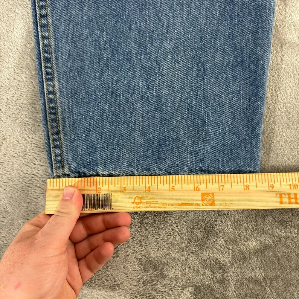 Levis 550 Jeans Mens 40x30 Blue Relaxed Fit Medium Wash‎ Y2K Denim